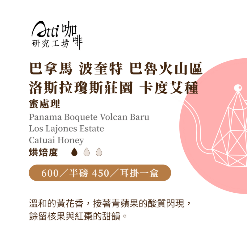 洛斯拉瓊斯Atti咖啡巴拿馬
